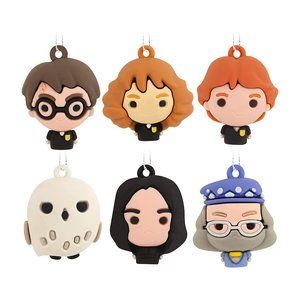 Hallmark Harry Potter and Friends Mini Christmas Ornaments - Set of 6